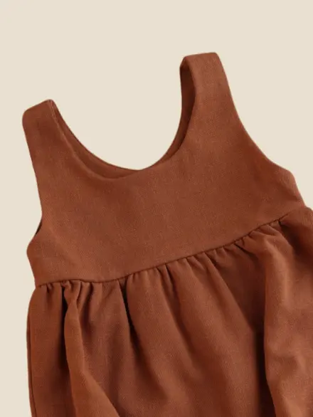 ROMPER ZOE CARAMELO 2