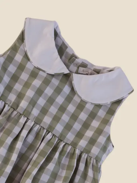 ROMPER CECI VICHY VERDE 2