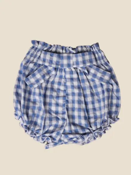BLOOMER XADREZ AZUL 1