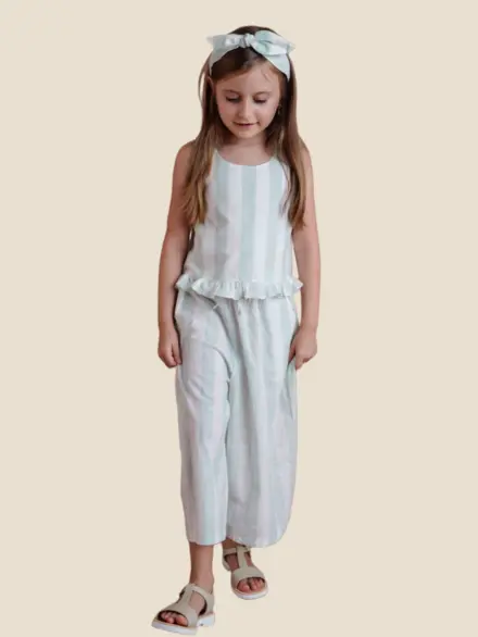 CONJUNTO AMELIE LISTRAS VERDE 2
