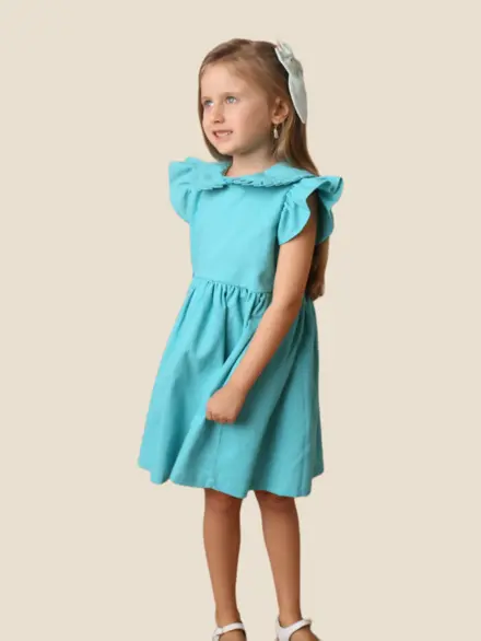 VESTIDO CATARINA TURQUESA  2