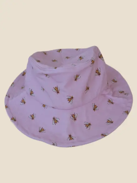 CHAPÉU ROSA ABELHA 1