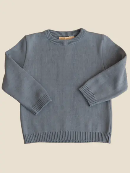 CASACO TRICOT VALENTIM AZUL CLARO 1