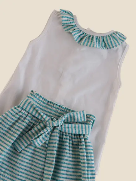 CONJUNTO LUMA LISTRAS AZUL ÁGUA 2