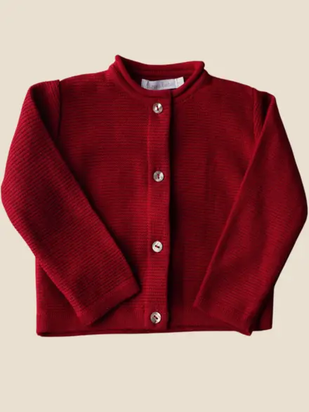 CASACO TRICOT LOLA VERMELHO 1