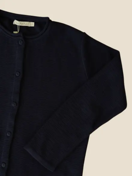 CASACO TRICOT LOLA AZUL NAVY 2