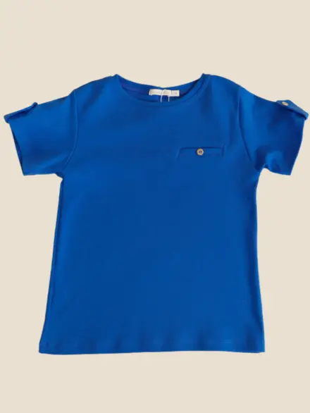 CAMISETA HOMERO AZUL BIC 1