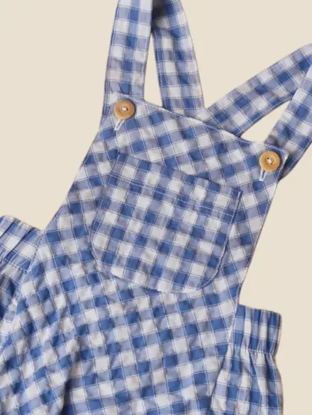 ROMPER CHARLIE XADREZ AZUL 2