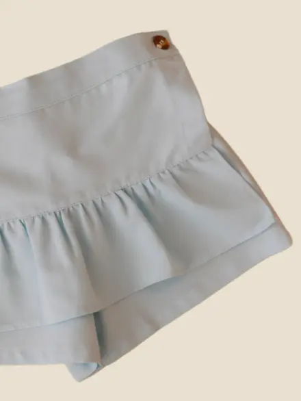 SHORTS SAIA AZUL BEBÊ 2