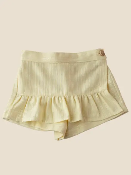 SHORTS SAIA AMARELO 1