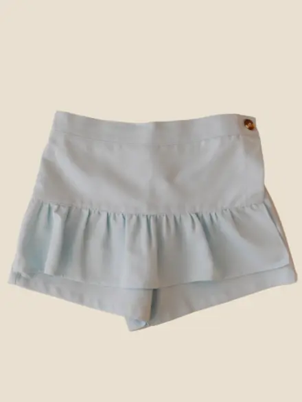 SHORTS SAIA AZUL BEBÊ 1
