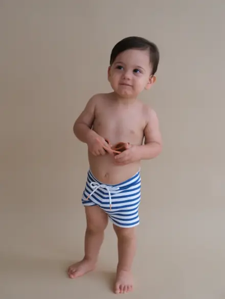 SUNGA FELIPE LISTRAS MARROM 2