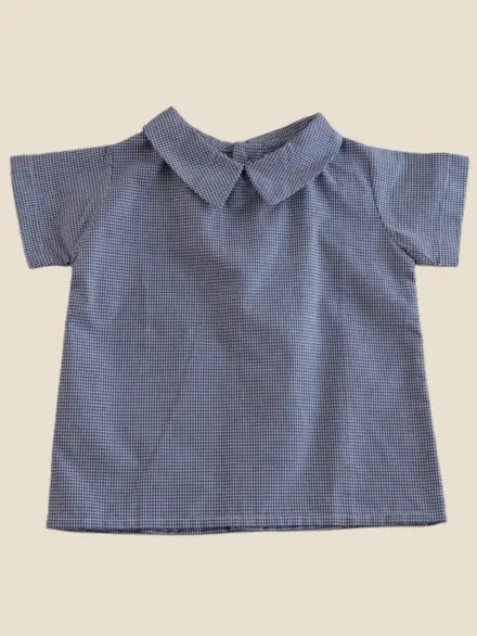 CAMISA SAMUEL VICHY MARINHO 1