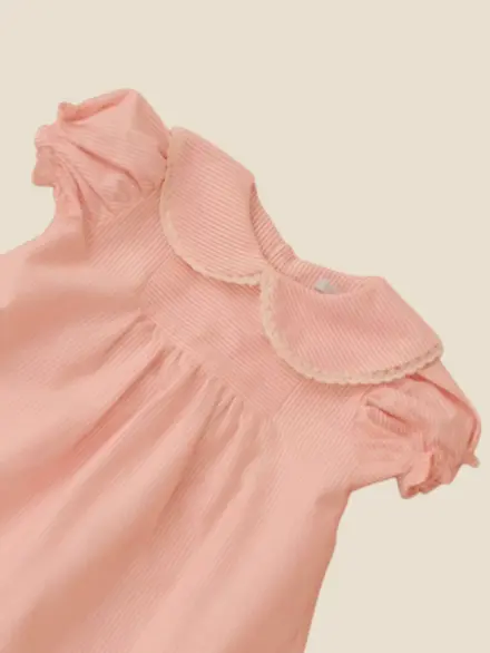 VESTIDO NINI LISTRAS LARANJAS 2
