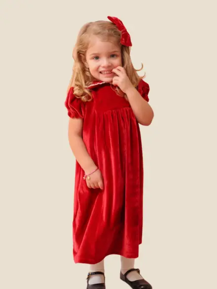 VESTIDO NINI LISTRAS LARANJAS 2