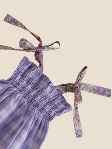 ROMPER ÍSIS FLORAL AMARELO 2