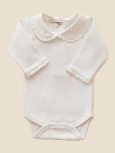 BODY JASMIN MANGA LONGA BRANCO 1