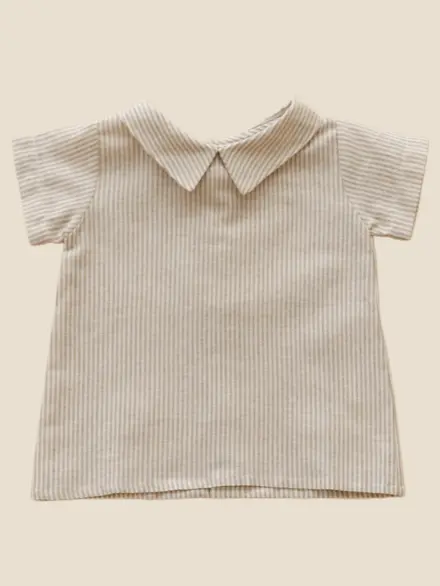 CAMISA SAMUEL LISTRAS BEGE 1