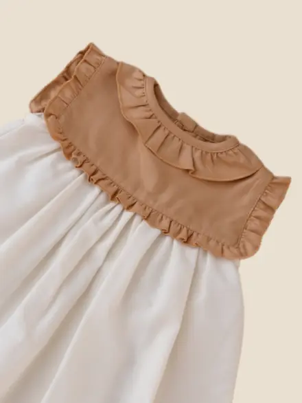 VESTIDO EDUARDA BEGE 2