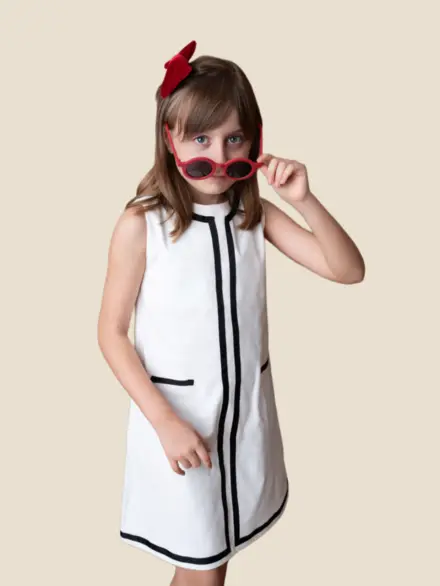 VESTIDO PILAR BRANCO E PRETO 2