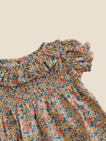 ROMPER JOSEPHINE FLORAL BRANCO 2