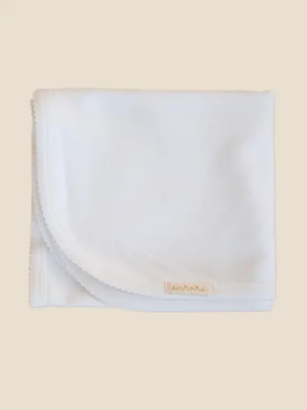 MANTA SUEDINE BORDADO BRANCO 1