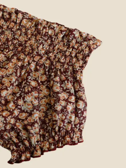 BLOOMER SILVIA FLORAL VINHO 2
