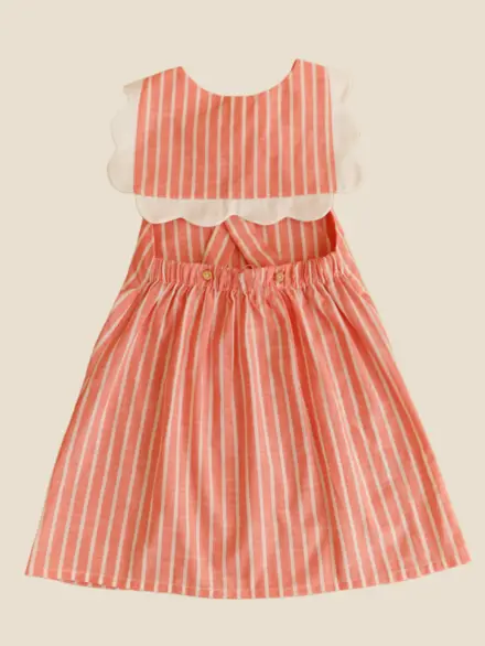 VESTIDO SOPHIE LISTRAS ROSA 2