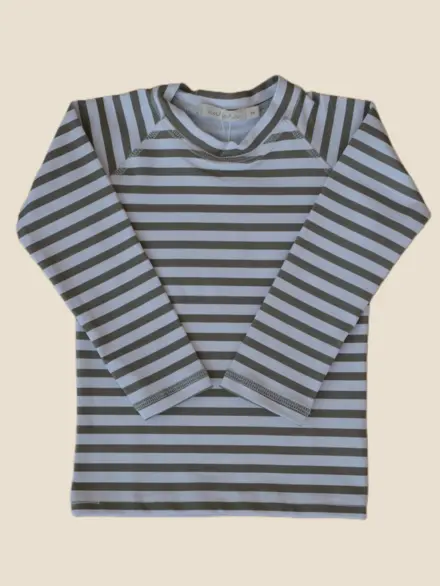 CAMISETA ZURI LISTRAS VERDE 1